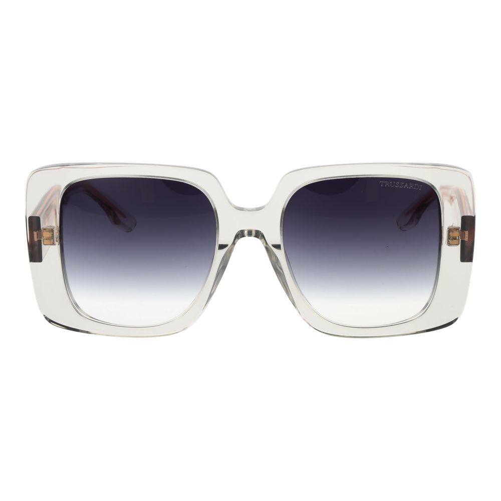 Trussardi Graue Sonnenbrille aus Acetat