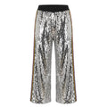 Trussardi Jeans Graue Damen Hose aus Polyester
