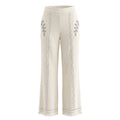 Trussardi Jeans Weiße Baumwollhose für Damen