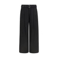 Sacai Schwarze Baumwoll-Chino-Hose