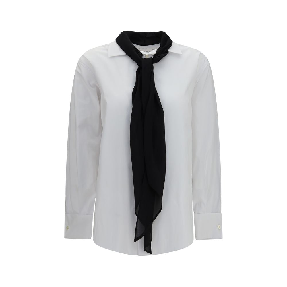 Sacai Weißes Hemd aus Polyester