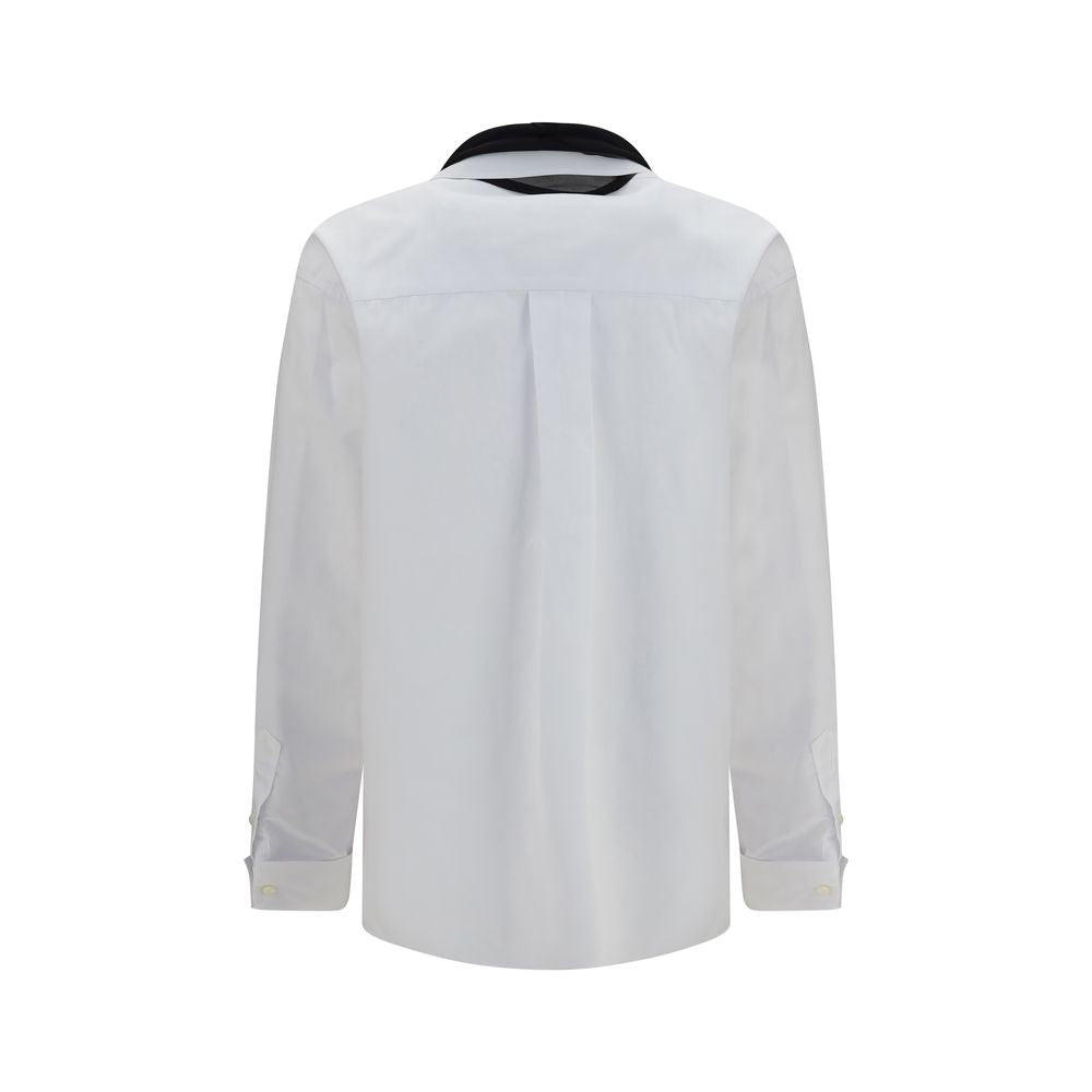 Sacai Weißes Hemd aus Polyester