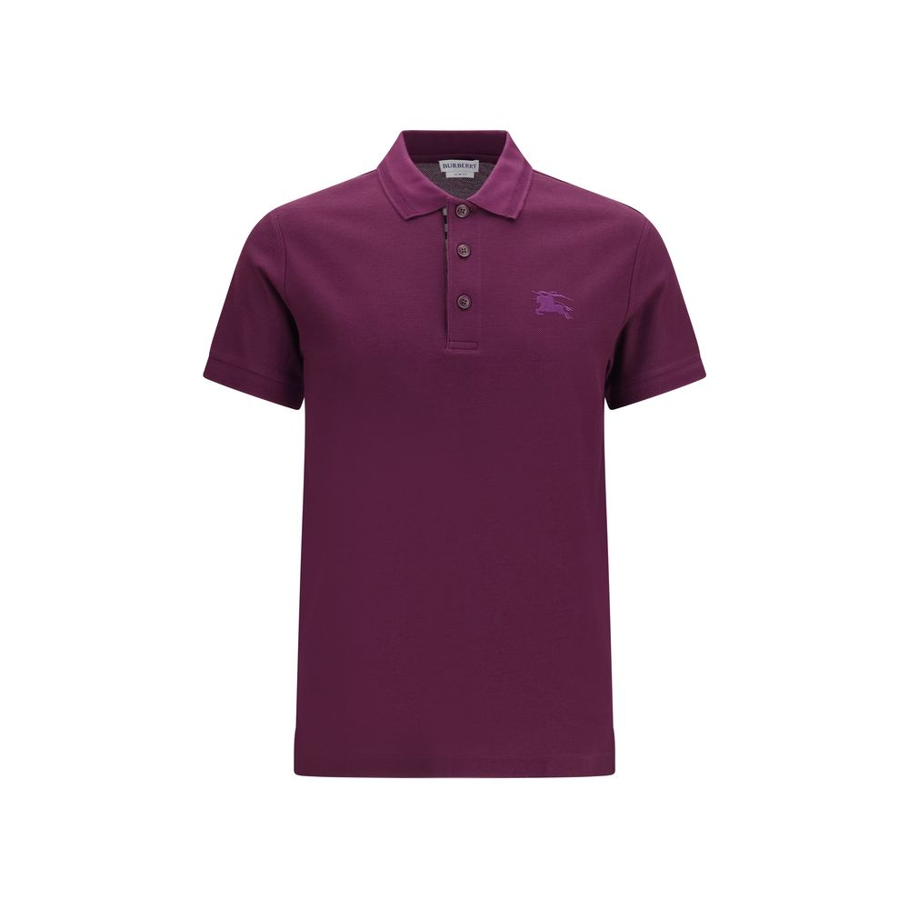 Burberry Lila Baumwoll-Poloshirt