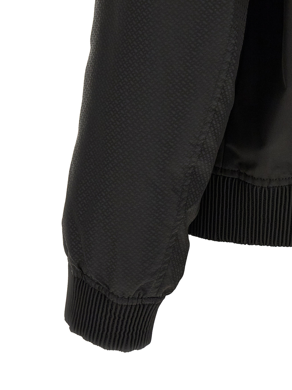 Hugo Boss Schwarzer Bomber aus Polyester