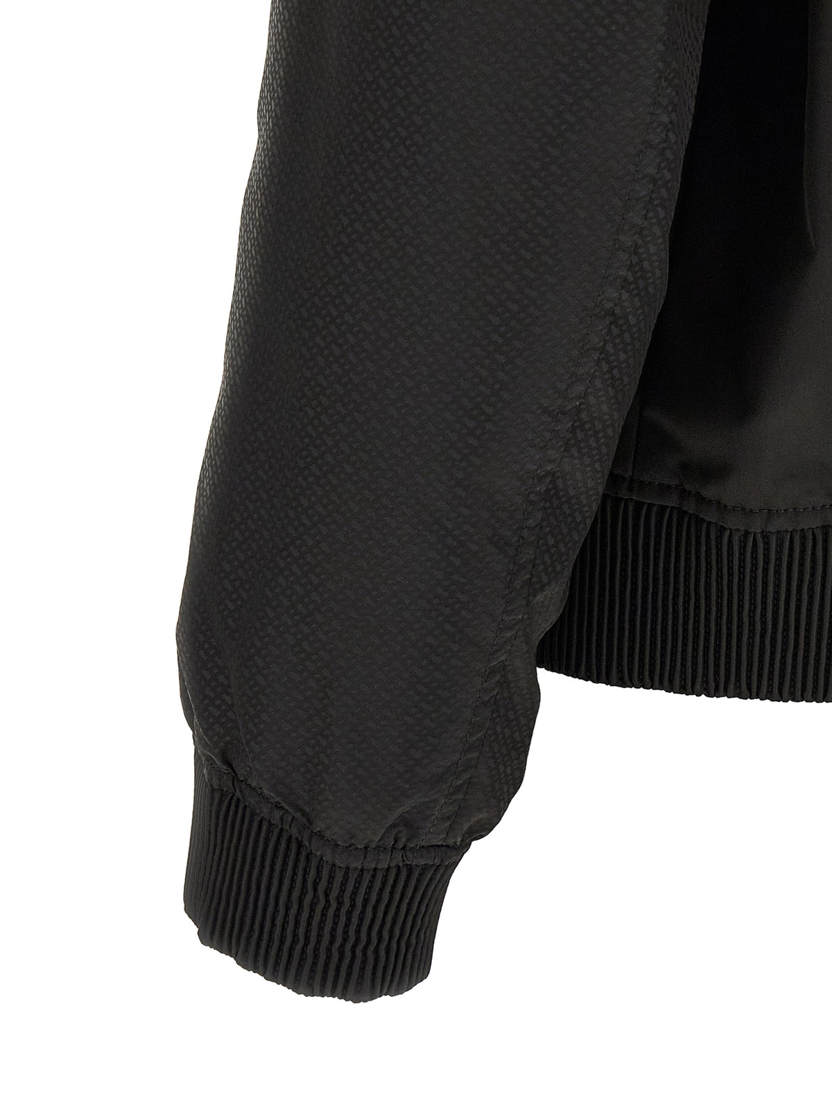 Hugo Boss Schwarzer Bomber aus Polyester