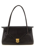 Marni Braunes Kalbsleder Damen Crossbody Tasche