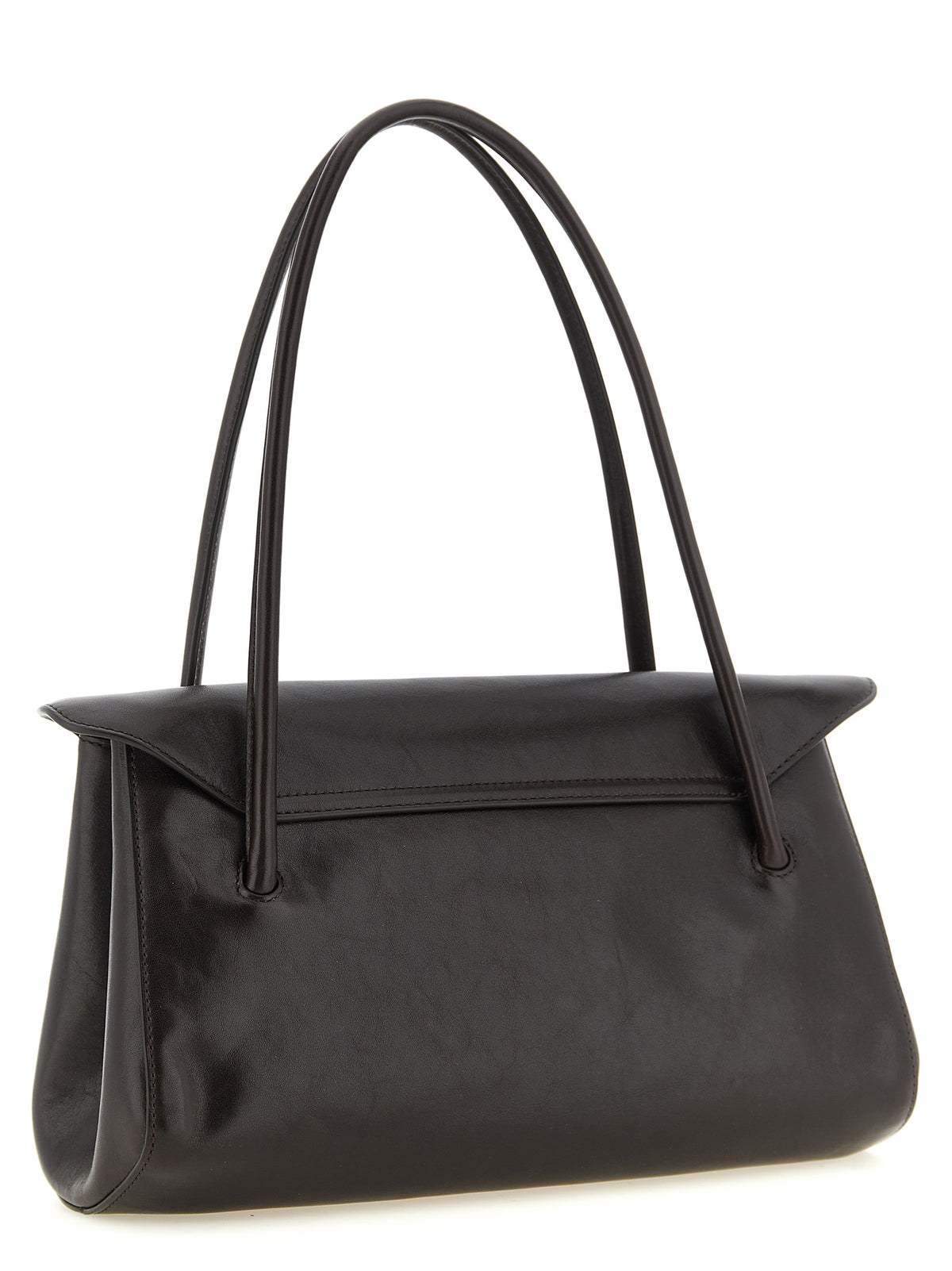 Marni Braunes Kalbsleder Damen Crossbody Tasche