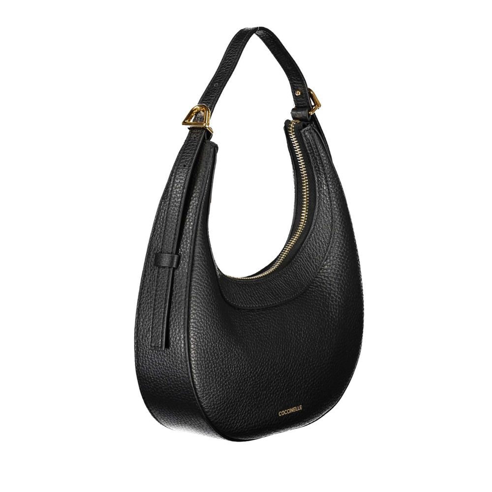 Coccinelle Nero Leder Donna Tasche