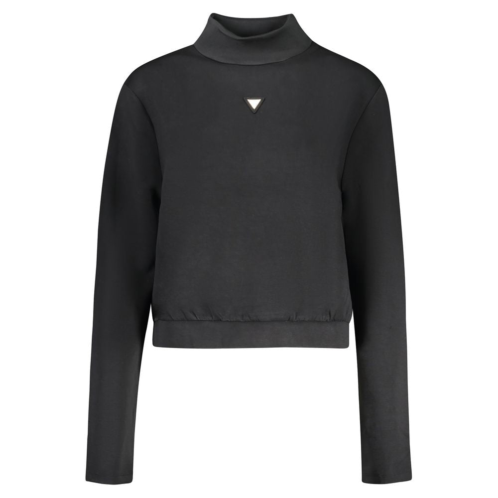 Guess Jeans Damen-Sweatshirt aus schwarzem Polyester