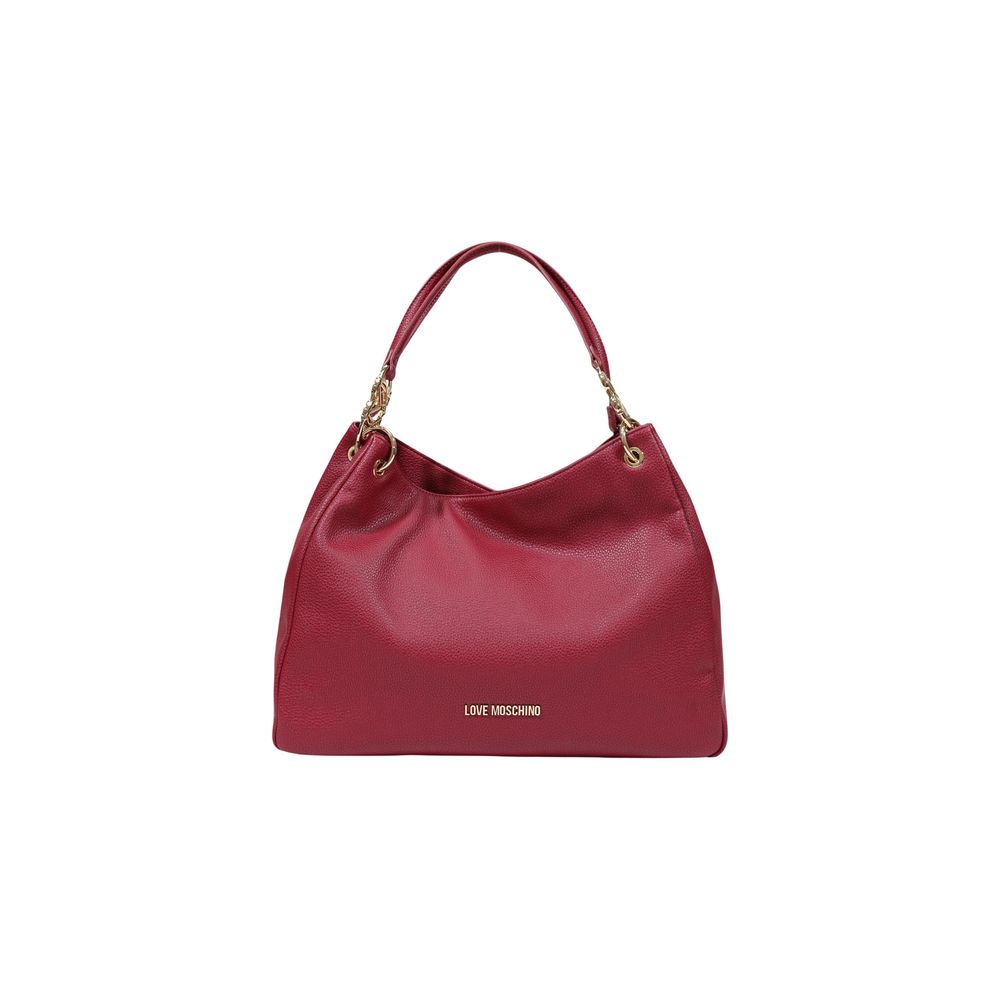 Love Moschino Lila Handtasche aus Polyethylen
