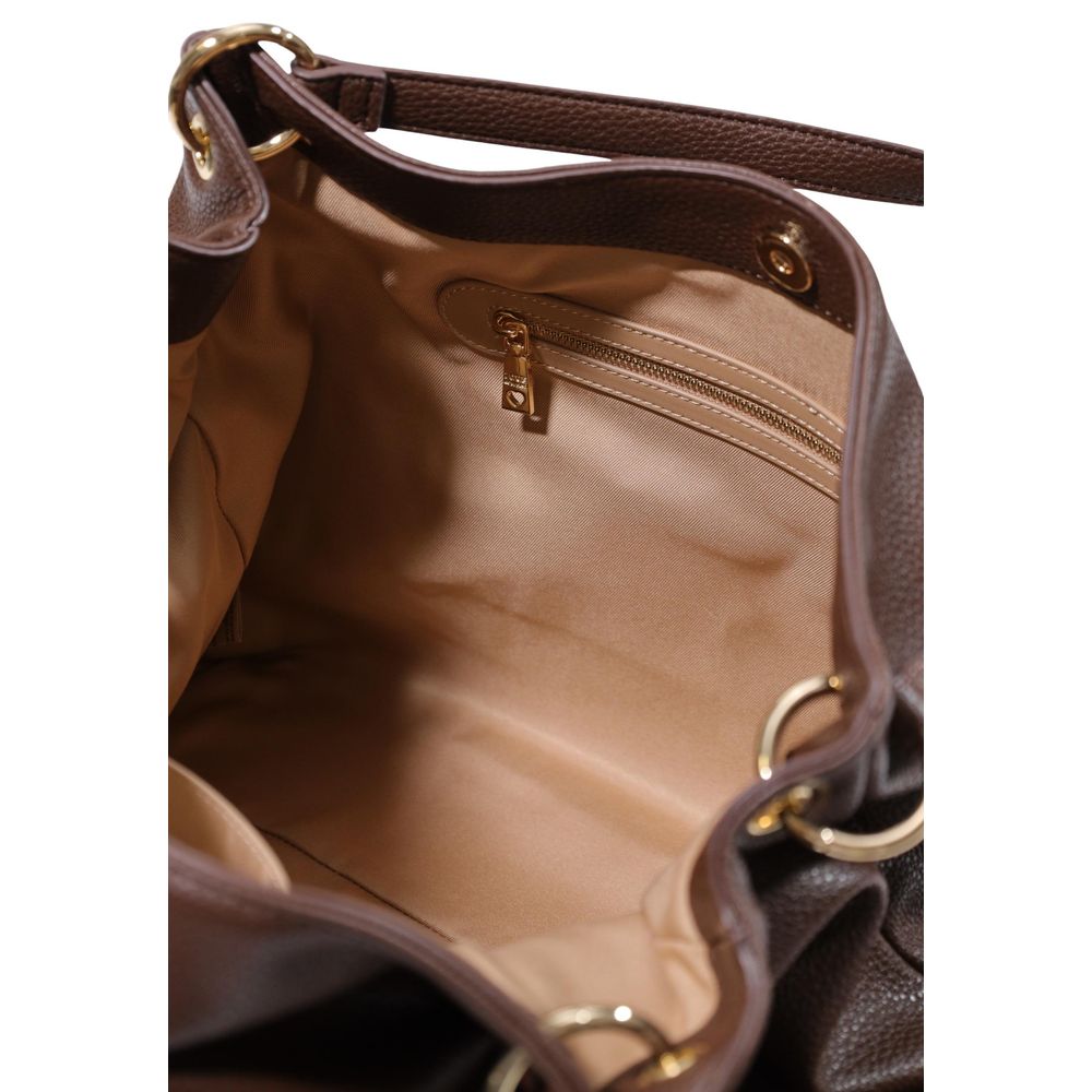 Love Moschino Braune Handtasche aus Polyethylen