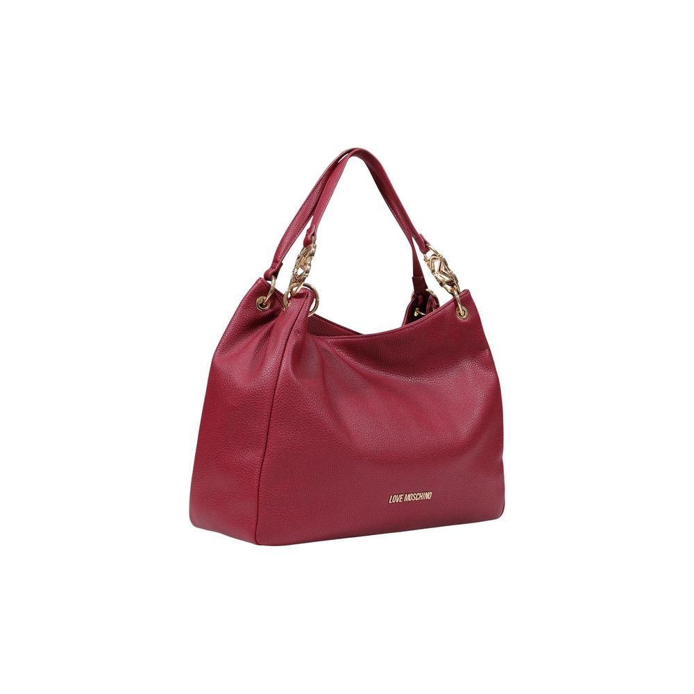 Love Moschino Lila Handtasche aus Polyethylen