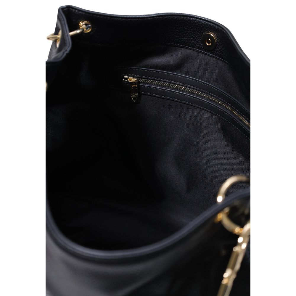 Love Moschino Schwarze Handtasche aus Polyethylen