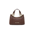 Love Moschino Braune Handtasche aus Polyethylen
