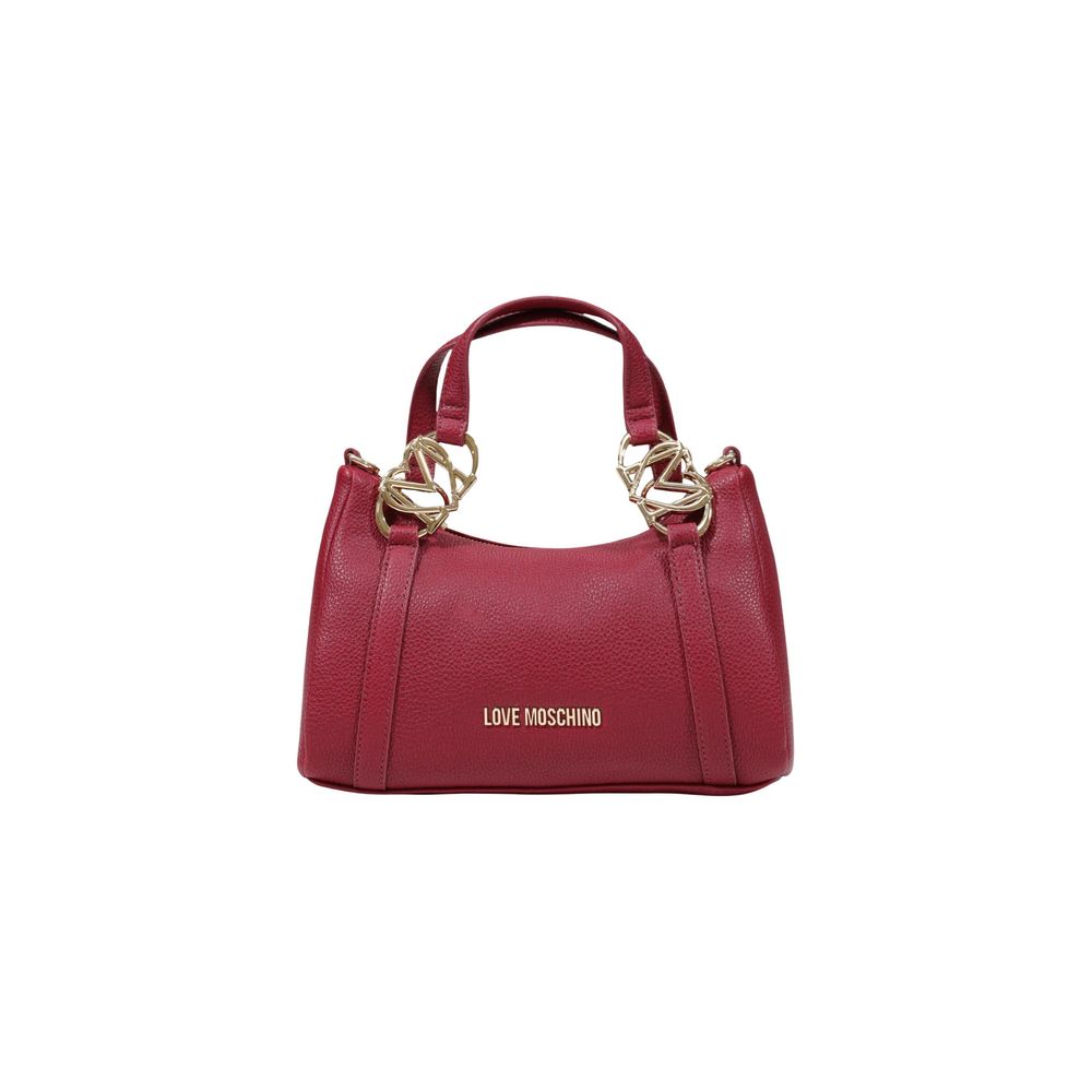 Love Moschino Lila Handtasche aus Polyethylen