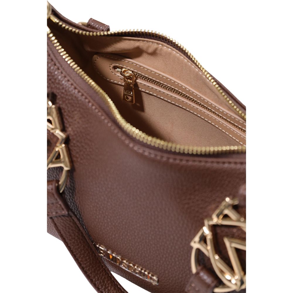Love Moschino Braune Handtasche aus Polyethylen