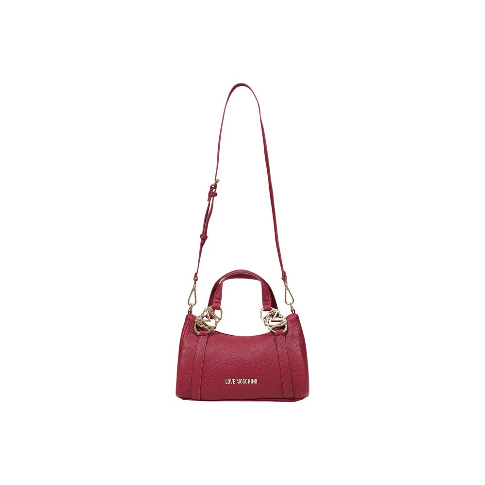 Love Moschino Lila Handtasche aus Polyethylen