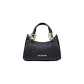 Love Moschino Schwarze Handtasche aus Polyethylen