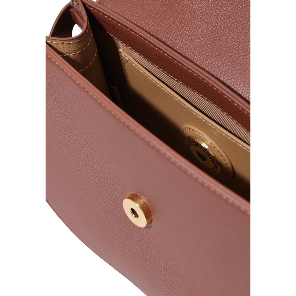 Love Moschino Braune Handtasche aus Polyethylen