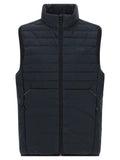 Hugo Boss Ärmellose blaue Jacke aus Polyester