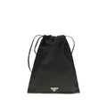 Prada Schwarze Polyamid-Geldbörse