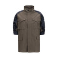 Sacai Zweifarbige Baumwoll-Shell-Jacke