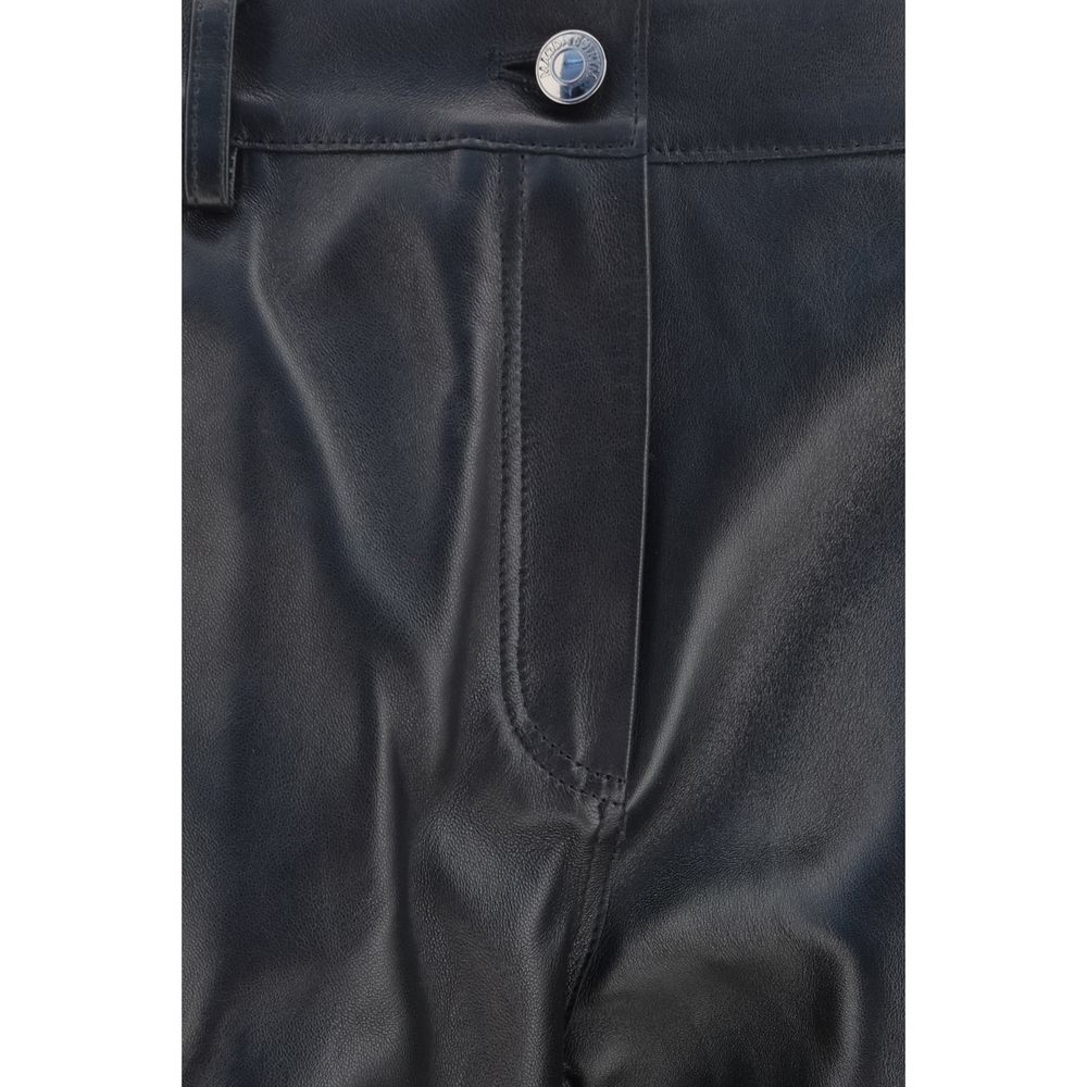 Magda Butrym Schwarze Lederhose