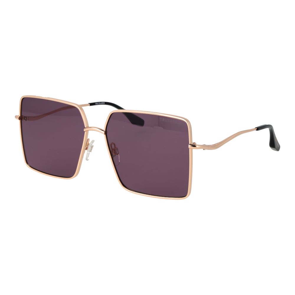 Trussardi Sonnenbrille aus Edelstahl in Gold