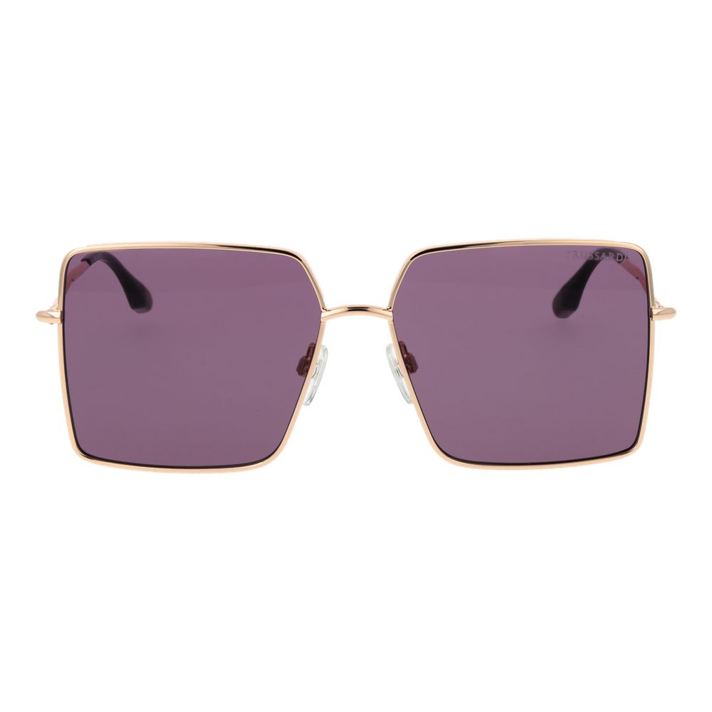 Trussardi Sonnenbrille aus Edelstahl in Gold