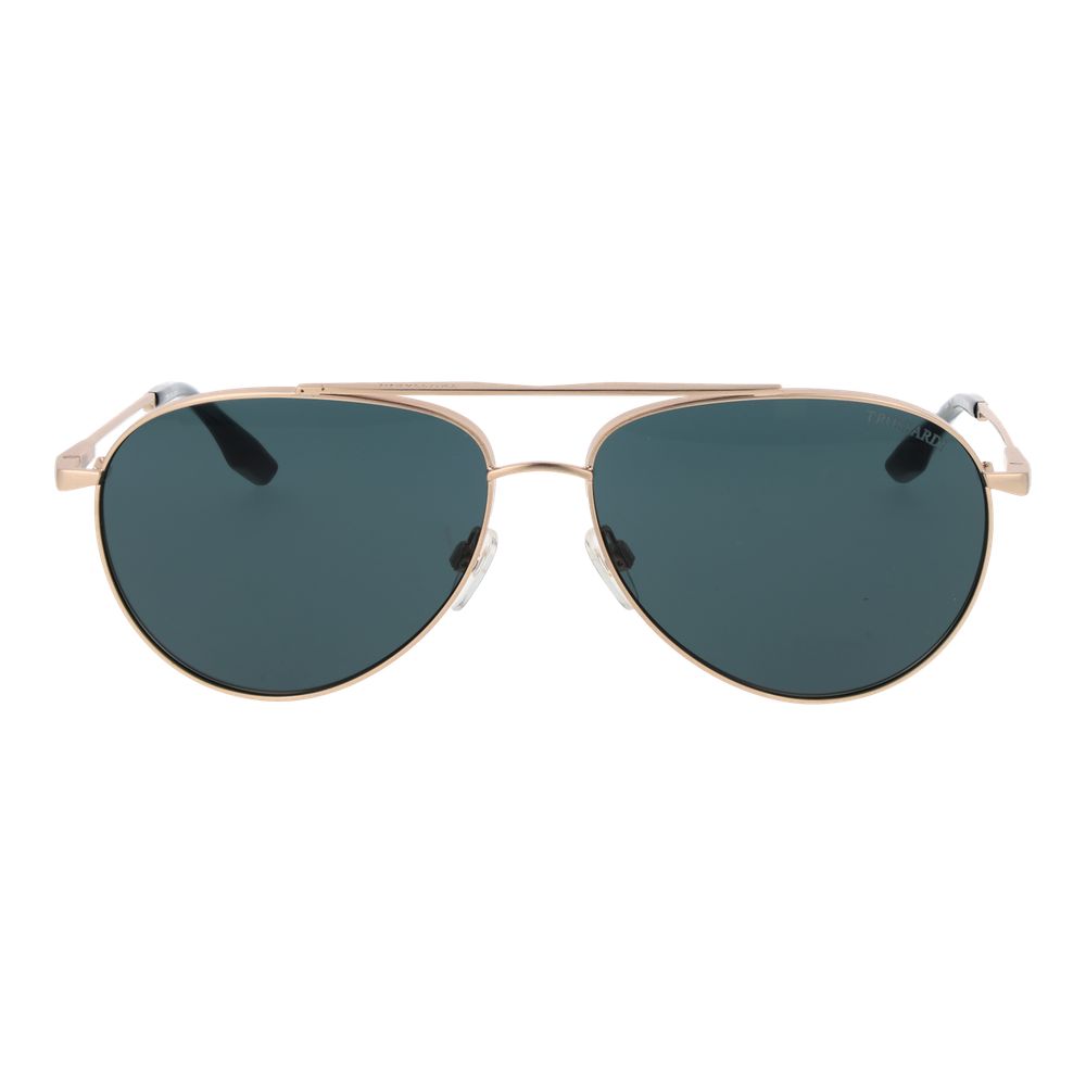 Trussardi Sonnenbrille aus Edelstahl in Gold