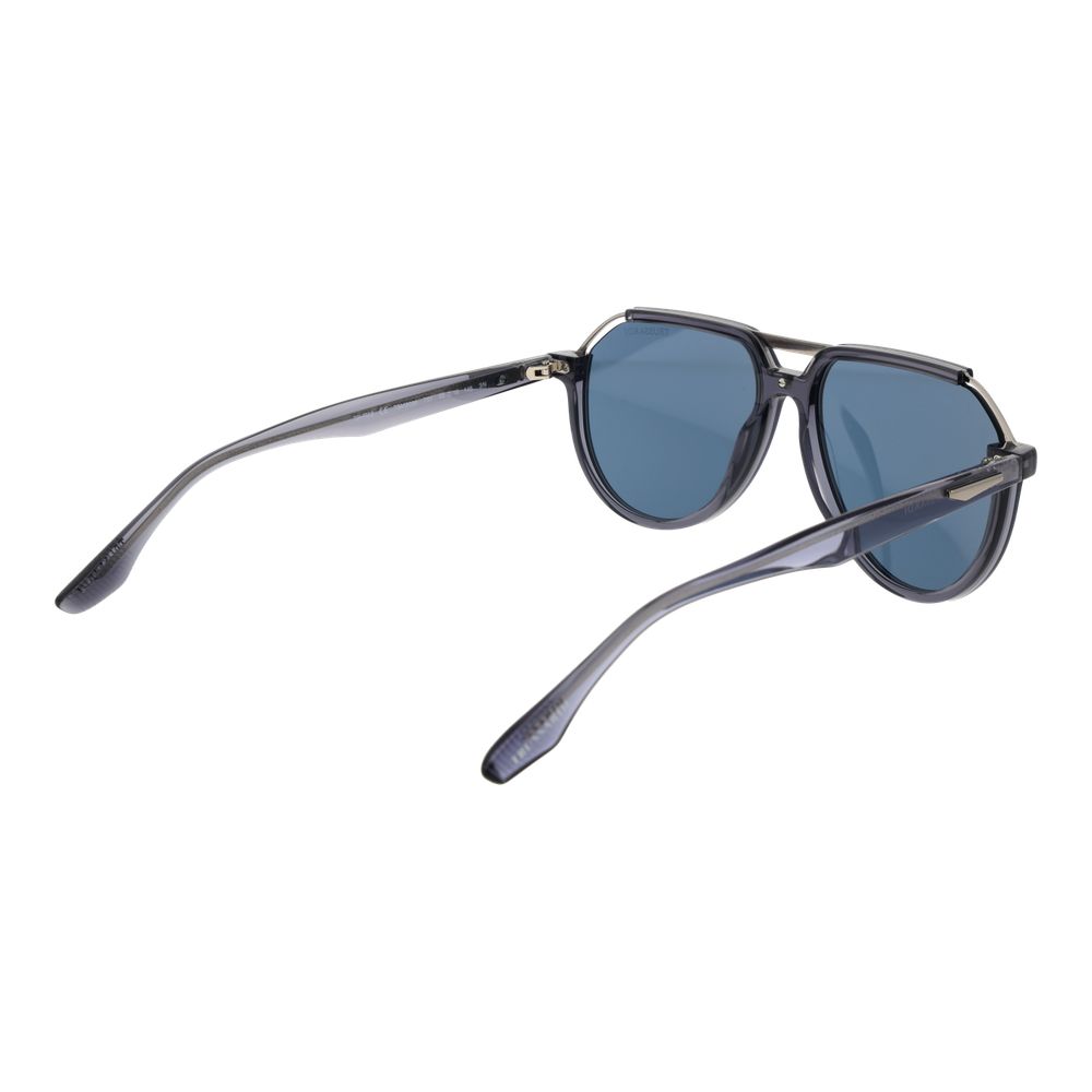 Trussardi Sonnenbrille aus grauem Acetat und Edelstahl