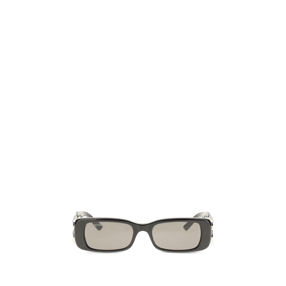 Balenciaga Schwarze Sonnenbrille aus Acetat