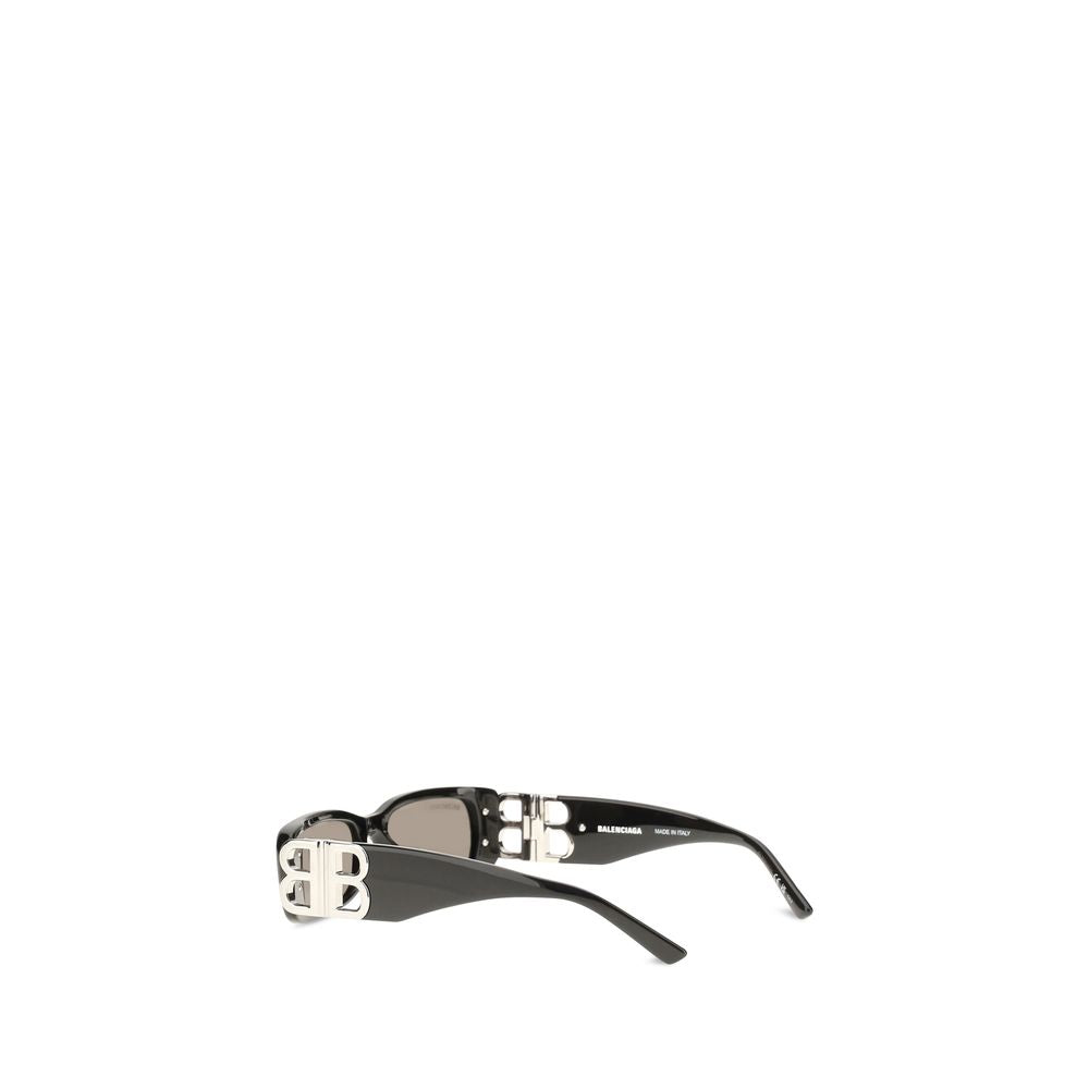 Balenciaga Schwarze Sonnenbrille aus Acetat