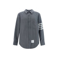 Thom Browne Graues Wollhemd Oves Aries