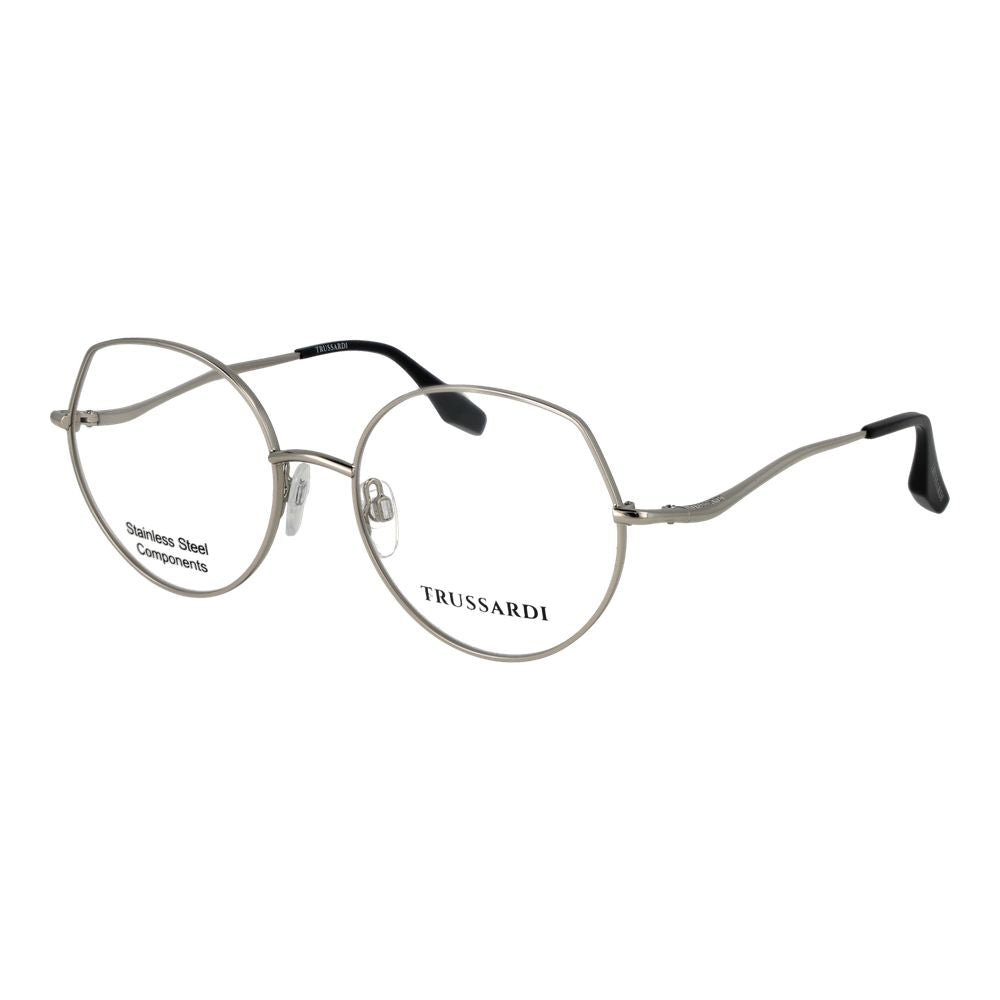 Trussardi Silberne Edelstahl-Brillengestelle