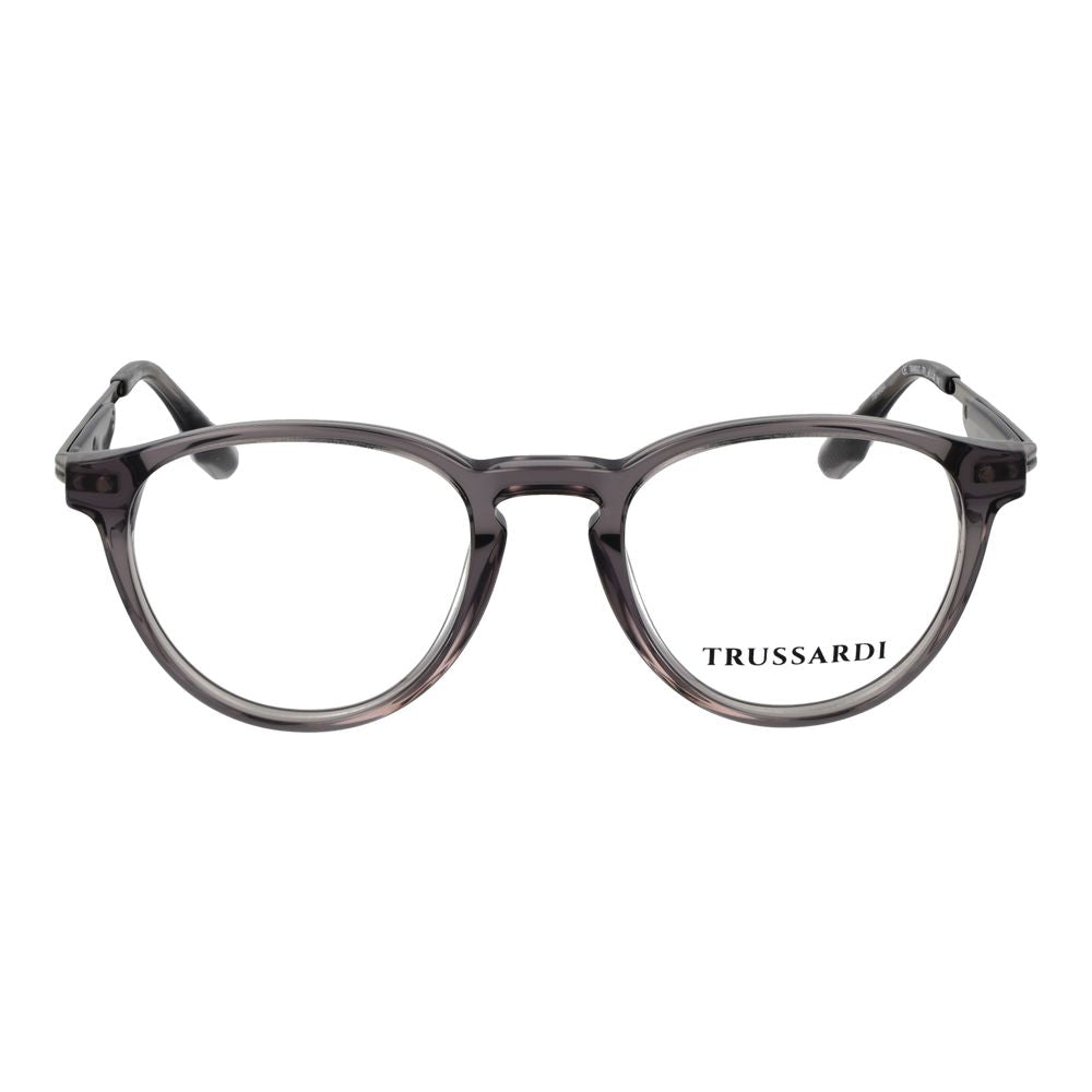 Trussardi Graue Brille aus Acetat (Gestell)