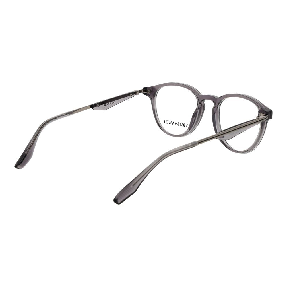 Trussardi Graue Brille aus Acetat (Gestell)