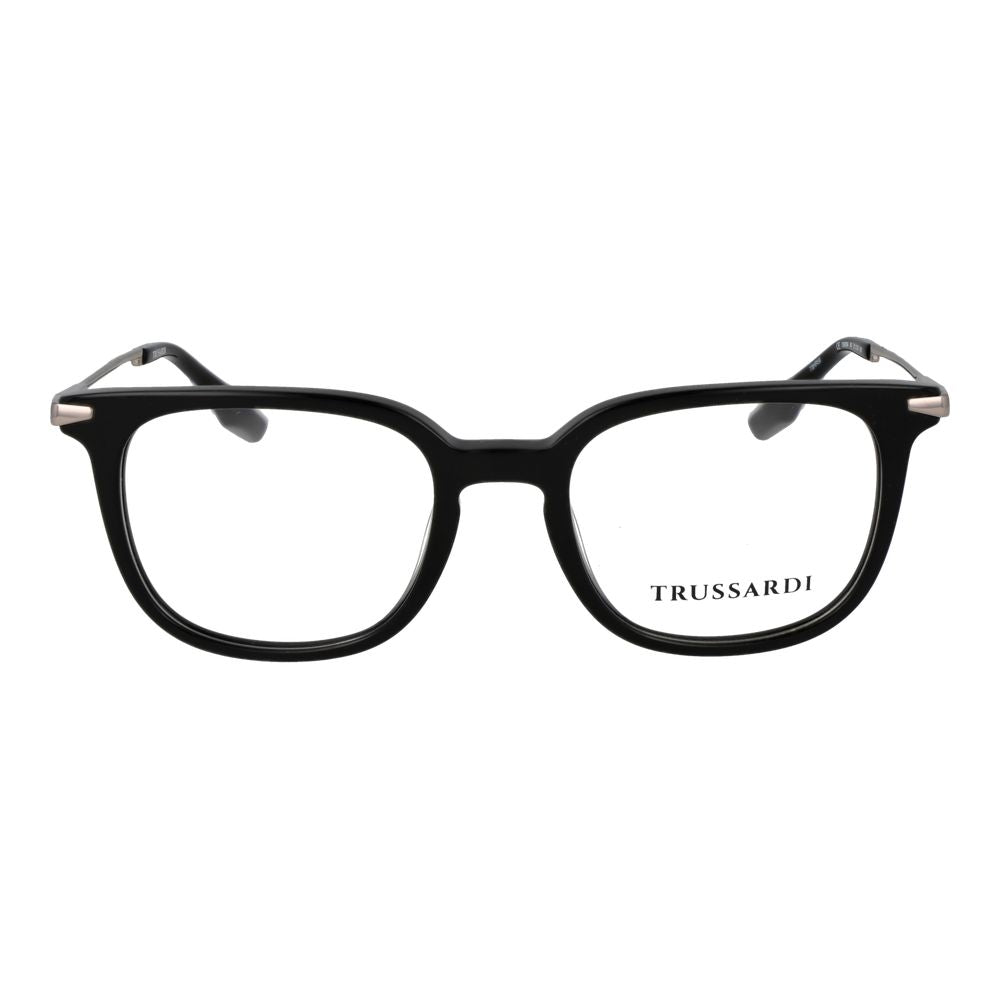 Trussardi Schwarze Brille aus Acetat (Gestell)
