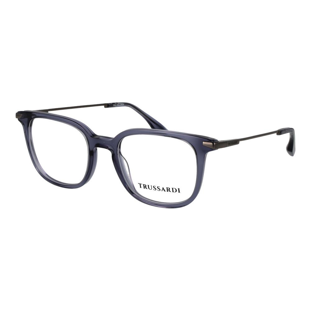 Trussardi Blaue Brille aus Acetat (Gestell)