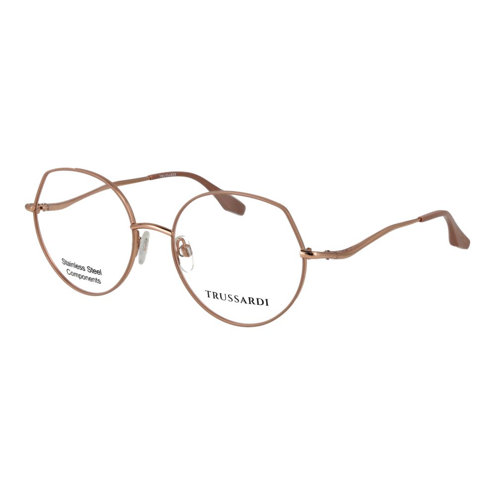 Trussardi Rosa Edelstahlbrille (Gestelle)