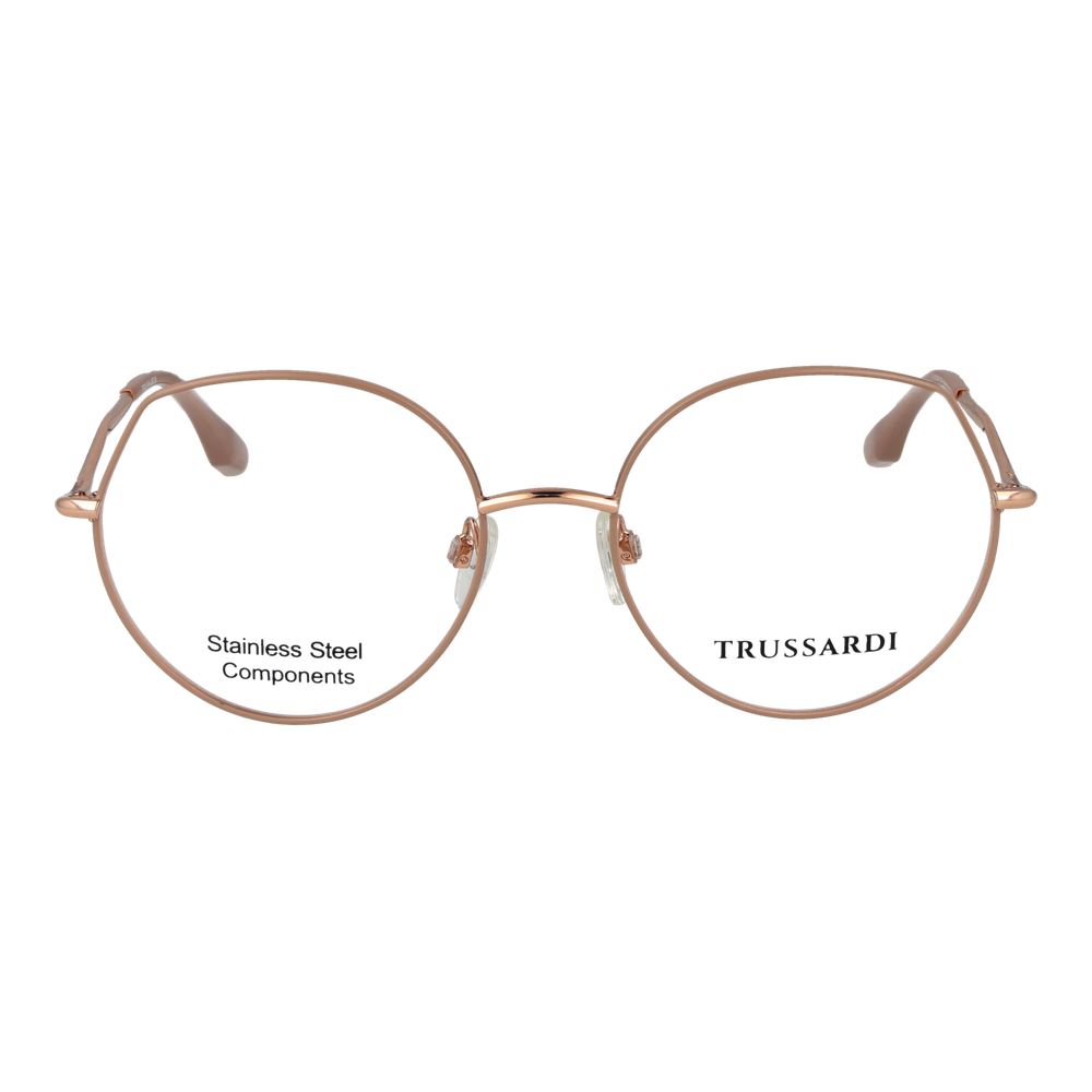 Trussardi Rosa Edelstahlbrille (Gestelle)