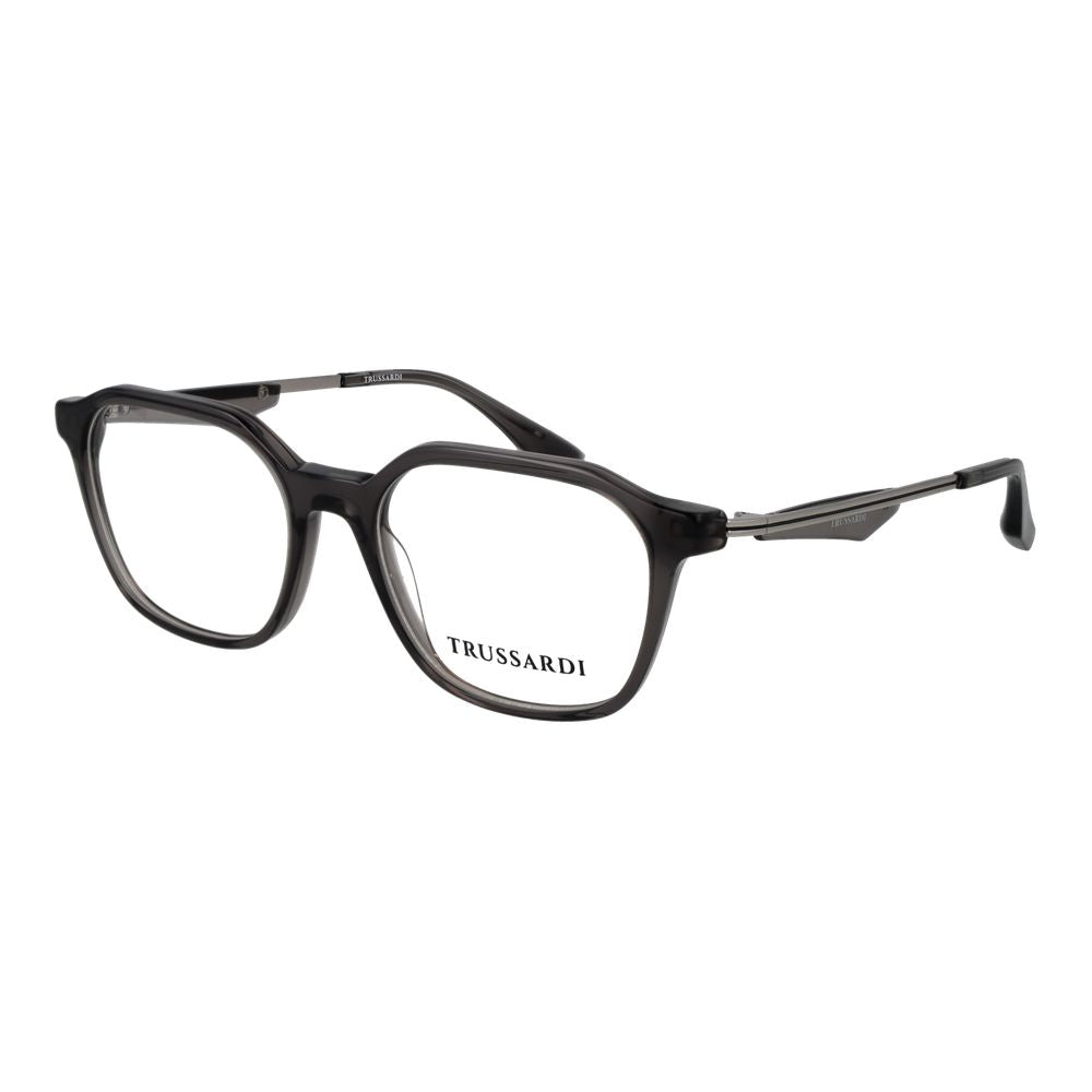 Trussardi Graue Brille aus Acetat (Gestell)