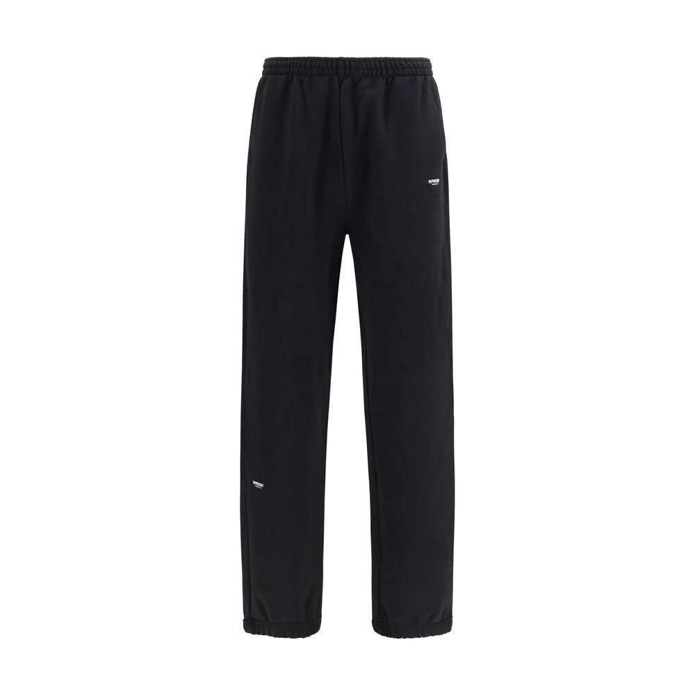 Represent Schwarze Baumwoll-Sporthose