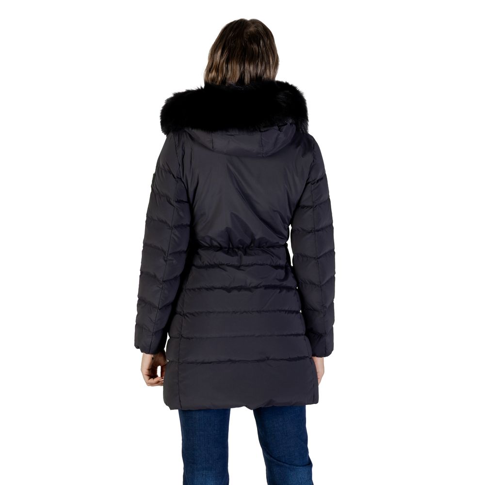 Peuterey Schwarzer Parka aus Polyamid