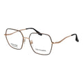 Trussardi Schwarze Edelstahlbrille (Gestell)