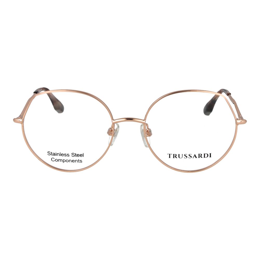 Trussardi Rose Gold Stainless Steel Glasses (Frames)
