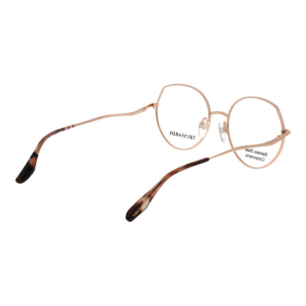 Trussardi Rose Gold Stainless Steel Glasses (Frames)