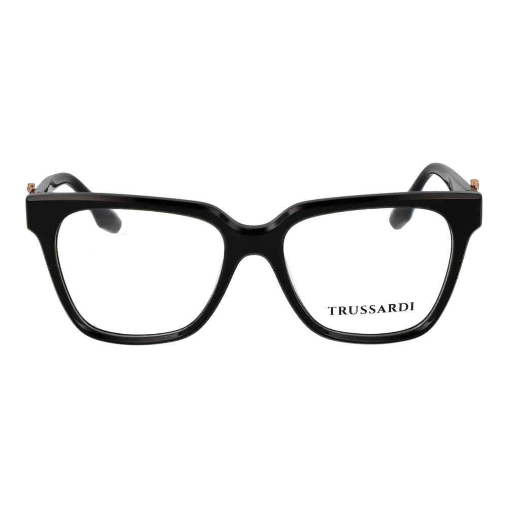 Trussardi Schwarze Brille aus Acetat (Gestell)