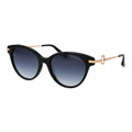 Trussardi Schwarze Sonnenbrille aus Acetat