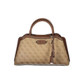 Guess Jeans Beige Polyurethane Damen Handtasche